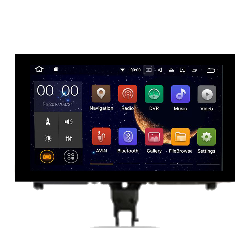 HTNAVI Lecteur multimédia de voiture pourAudi A6 C7 2012 3g mmi system