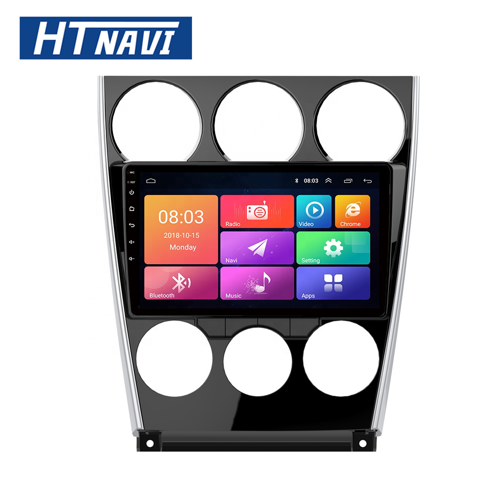 HTNAVI Lecteur multimédia de voiture pourMazda 6 2004-2015