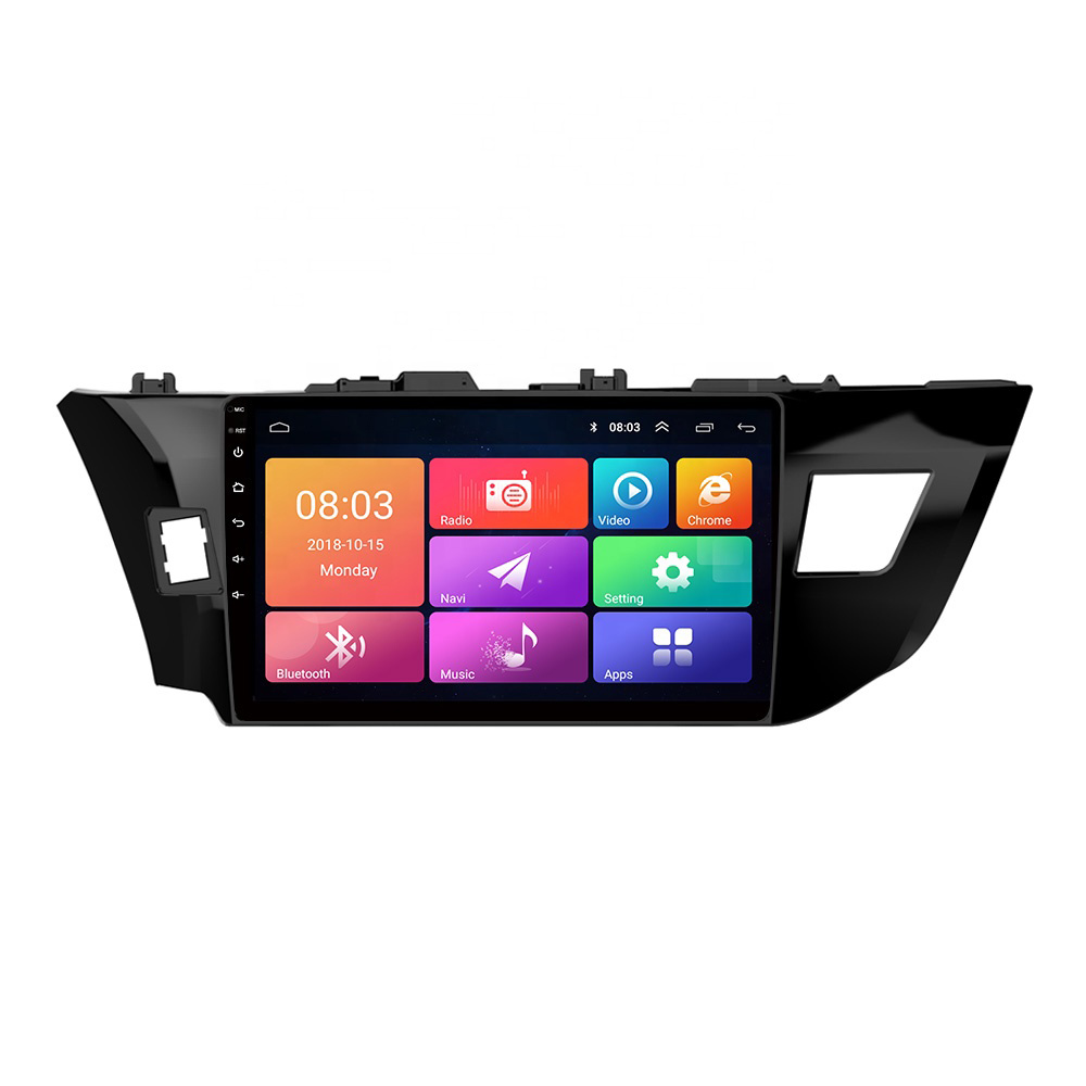 HTNAVI Reproductor multimedia para coche para Toyota LEVIN 2014-2016