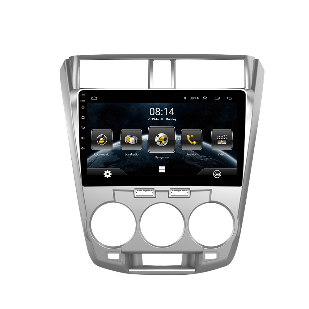 HTNAVI Car Multimedia Player For Honda City 2008-2014