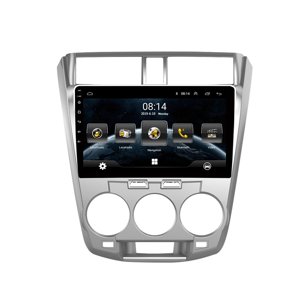 HTNAVI Player multimídia para carro para Honda City 2008-2014